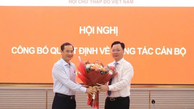 Ông Nguyễn Sỹ Trường giữ chức Phó Chủ tịch Trung ương Hội Chữ thập đỏ Việt Nam- Ảnh 1.