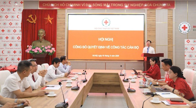 Ông Nguyễn Sỹ Trường giữ chức Phó Chủ tịch Trung ương Hội Chữ thập đỏ Việt Nam- Ảnh 2.