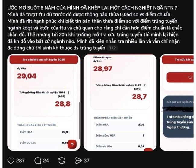 Nghịch lý thí sinh 9,5 điểm/môn vẫn có thể trượt nguyện vọng 1- Ảnh 1.