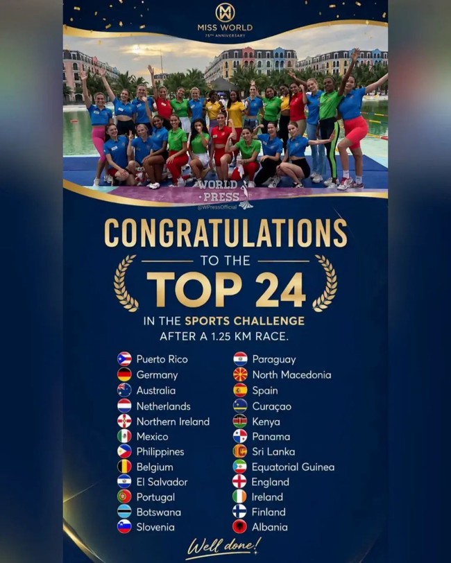 Lộ diện mỹ nhân đầu tiên vào Top 40 Miss World 2026- Ảnh 1.
