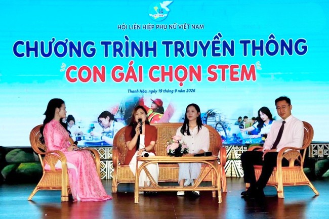 "Con gái chọn STEM": Mở ra nhận thức mới về quyền được lựa chọn, thử sức và khát vọng vươn lên- Ảnh 2.