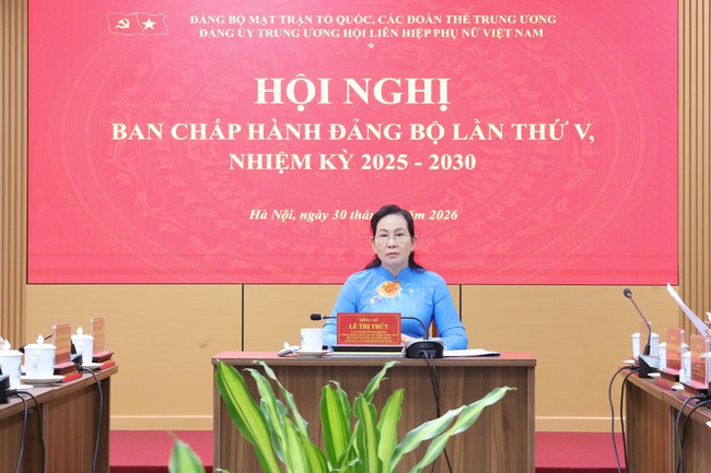 Đảng bộ TƯ Hội LHPN Việt Nam tập trung triển khai nhiệm vụ trọng tâm quý IV/2026- Ảnh 1.