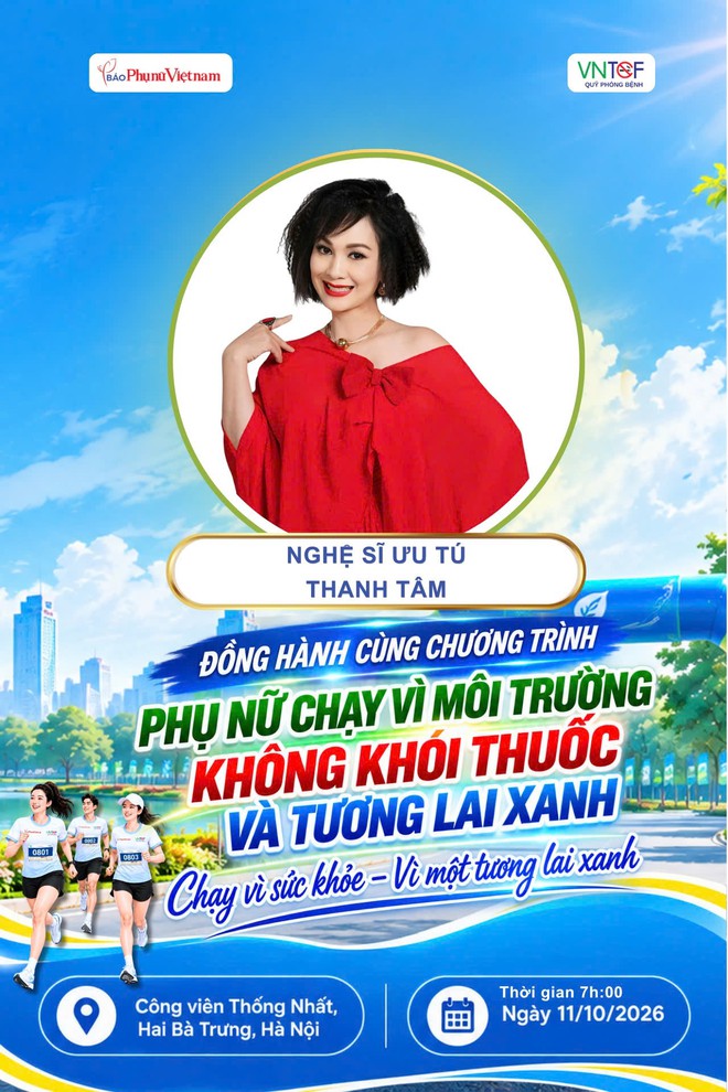 Người nổi tiếng tham gia giải chạy "Phụ nữ chạy vì môi trường không khói thuốc" - Ảnh 5.