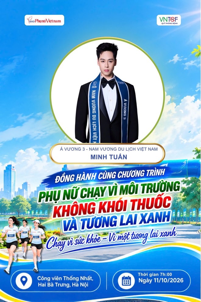 Người nổi tiếng tham gia giải chạy "Phụ nữ chạy vì môi trường không khói thuốc" - Ảnh 6.