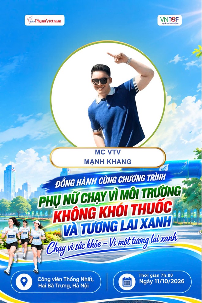 Người nổi tiếng tham gia giải chạy "Phụ nữ chạy vì môi trường không khói thuốc" - Ảnh 7.