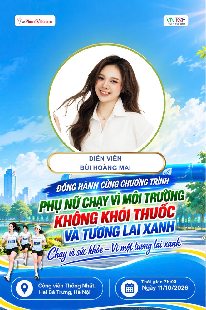 Người nổi tiếng tham gia giải chạy "Phụ nữ chạy vì môi trường không khói thuốc" - Ảnh 15.