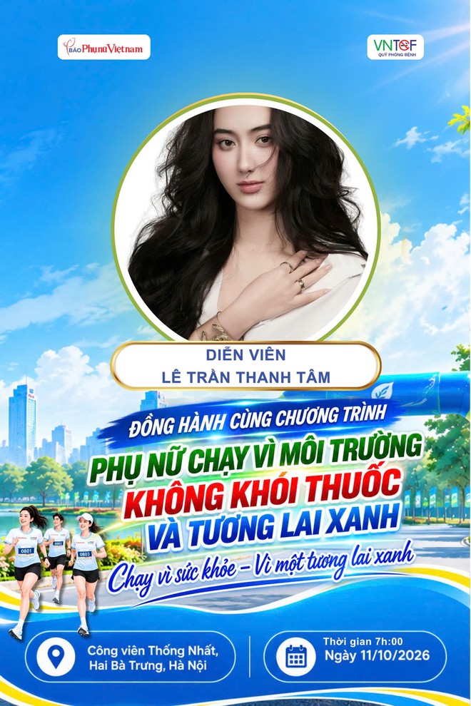 Người nổi tiếng tham gia giải chạy "Phụ nữ chạy vì môi trường không khói thuốc" - Ảnh 16.