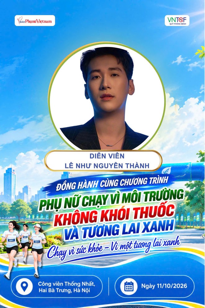 Người nổi tiếng tham gia giải chạy "Phụ nữ chạy vì môi trường không khói thuốc" - Ảnh 9.