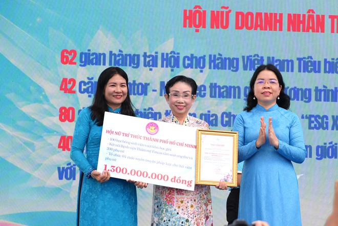 TPHCM ra quân "Tháng cùng phụ nữ hành động" với nhiều hoạt động chăm lo phụ nữ, trẻ em- Ảnh 4.