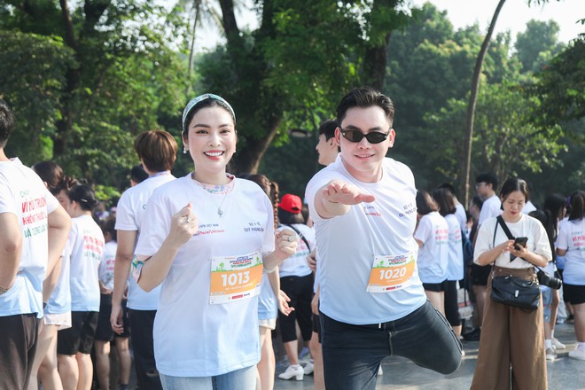 Nghệ sĩ truyền cảm hứng sống khỏe tại giải chạy của Báo Phụ nữ Việt Nam- Ảnh 8.