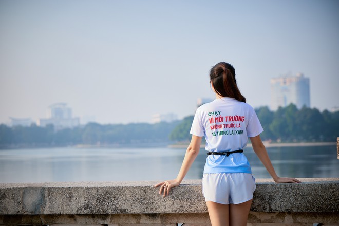Hoa khôi Vũ Hương Giang lan tỏa thông điệp "nói không với thuốc lá"- Ảnh 5.