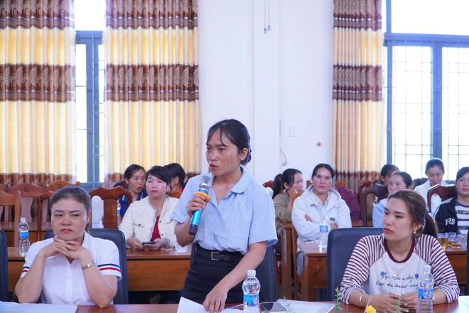 Lâm Đồng: Đưa "Tháng nghe phụ nữ nói" vào thực tiễn cơ sở- Ảnh 3.