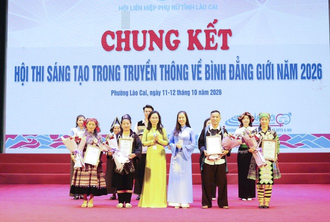 Lào Cai: Sôi nổi Chung kết Hội thi sáng tạo trong truyền thông về bình đẳng giới 2026 - Ảnh 6.