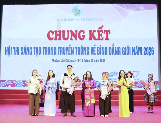 Lào Cai: Sôi nổi Chung kết Hội thi sáng tạo trong truyền thông về bình đẳng giới 2026 - Ảnh 7.