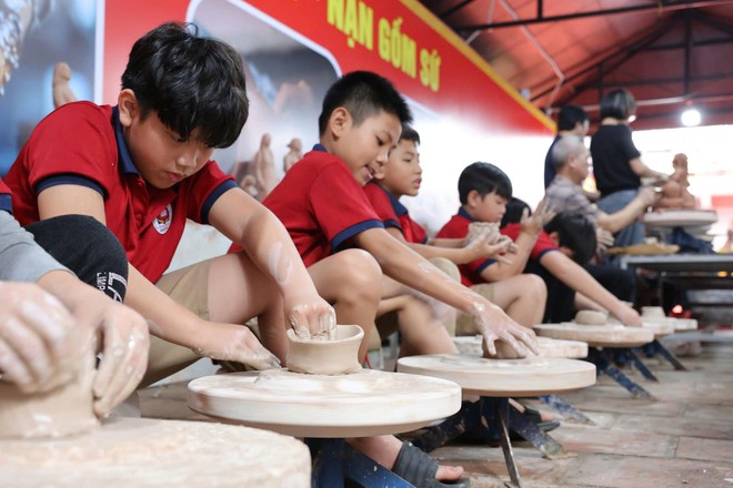 Làng gốm cổ Kim Lan - Dấu ấn nghìn năm bên sông Hồng - Ảnh 4.