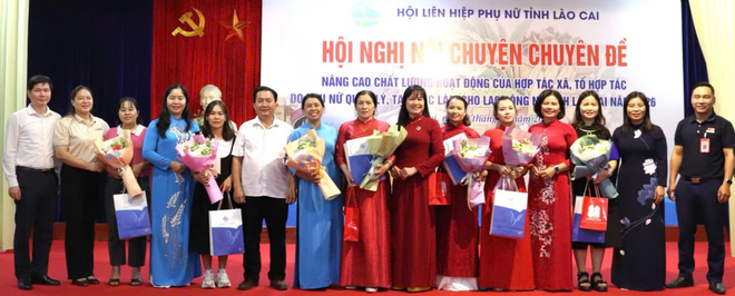 Lào Cai: Thúc đẩy phụ nữ khởi nghiệp, phát triển kinh tế tập thể - Ảnh 3.