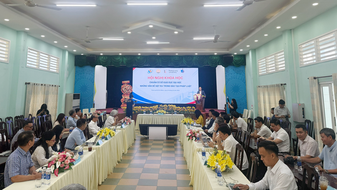 Chuẩn cơ sở giáo dục đại học đặt ra những yêu cầu mới với cơ sở đào tạo luật - Ảnh 2.