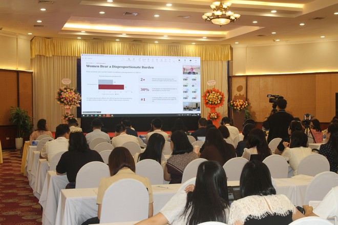 Bảo vệ sức khỏe tâm thần phụ nữ, trẻ em trước những rủi ro của thế giới số- Ảnh 5.