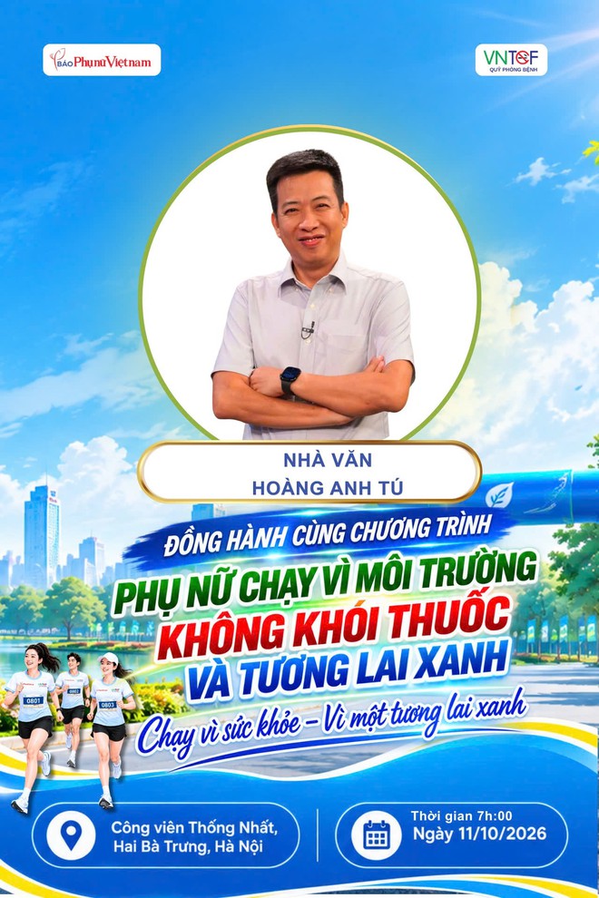 Người nổi tiếng tham gia giải chạy "Phụ nữ chạy vì môi trường không khói thuốc" - Ảnh 11.