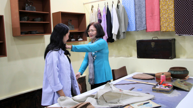 Chiêm ngưỡng "Chiếc áo bà ba - Đượm tình phương Nam” tại Bảo tàng Phụ nữ Nam Bộ- Ảnh 8.
