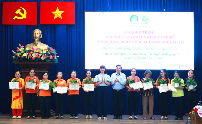 TPHCM: Ra mắt CLB "Nam giới thúc đẩy bình đẳng giới" nhân Ngày Quốc tế Hạnh phúc 20/3- Ảnh 3.