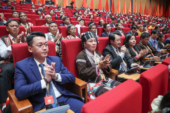Chùm ảnh: Toàn cảnh phiên chính thức Đại hội đại biểu toàn quốc MTTQ Việt Nam lần thứ XI- Ảnh 21.