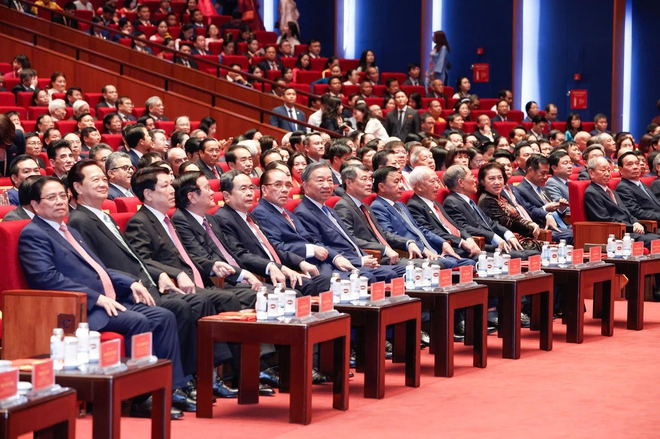 Chùm ảnh: Toàn cảnh phiên chính thức Đại hội đại biểu toàn quốc MTTQ Việt Nam lần thứ XI- Ảnh 2.