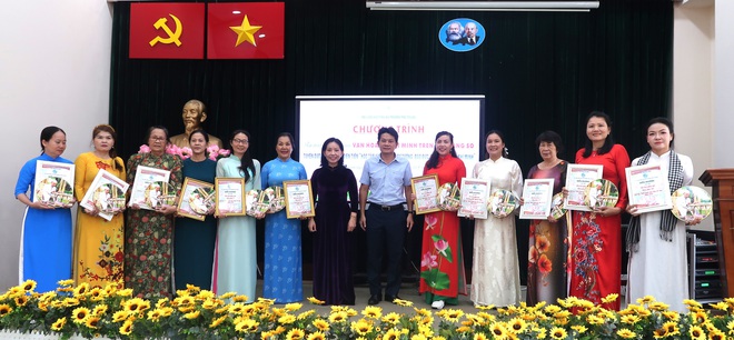 Ứng dụng công nghệ, phụ nữ Phú Thuận lan tỏa "Không gian văn hóa Hồ Chí Minh"- Ảnh 6.