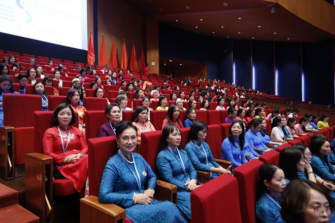 Những hình ảnh đẹp của phiên trọng thể Đại hội đại biểu Phụ nữ toàn quốc lần thứ XIV - Ảnh 31.