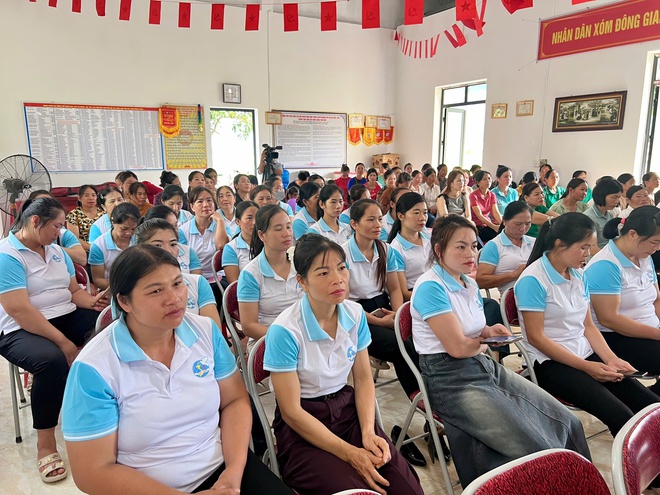 Hội LHPN tỉnh Cao Bằng kiểm tra, giám sát công tác Hội và phong trào phụ nữ tại địa bàn xã- Ảnh 2.