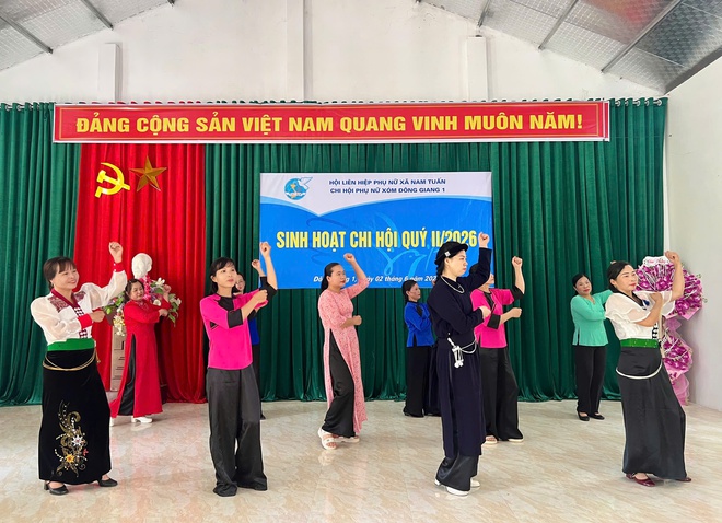 Hội LHPN tỉnh Cao Bằng kiểm tra, giám sát công tác Hội và phong trào phụ nữ tại địa bàn xã- Ảnh 3.