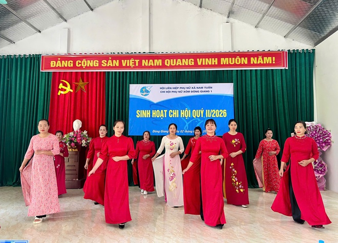 Hội LHPN tỉnh Cao Bằng kiểm tra, giám sát công tác Hội và phong trào phụ nữ tại địa bàn xã- Ảnh 5.