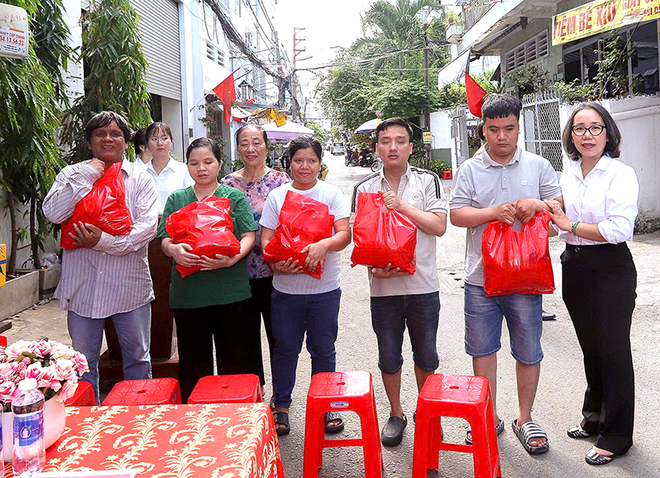 TPHCM: Ra mắt mô hình "Khu nhà trọ an toàn cho người khiếm thị và trẻ em"- Ảnh 2.
