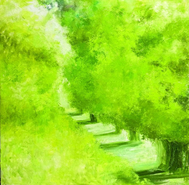 “Chữa lành” bằng sắc màu hội họa - Ảnh 2.