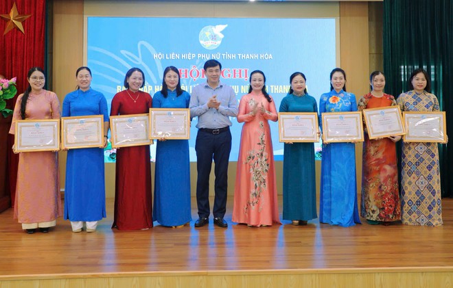 Hội LHPN tỉnh Thanh Hóa: Chủ động, sáng tạo thực hiện hiệu quả các phong trào thi đua và nhiệm vụ công tác Hội - Ảnh 4.