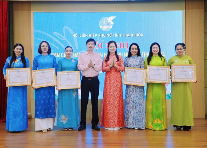 Hội LHPN tỉnh Thanh Hóa: Chủ động, sáng tạo thực hiện hiệu quả các phong trào thi đua và nhiệm vụ công tác Hội - Ảnh 5.