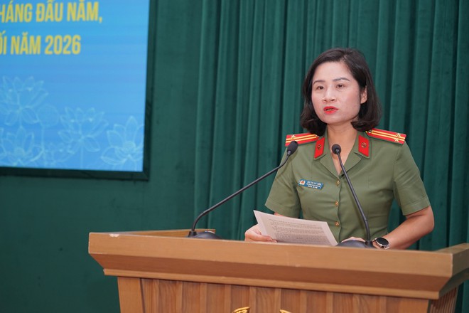 Nhiều hoạt động nổi bật, có ý nghĩa chính trị, xã hội sâu sắc trong phụ nữ Công an nhân dân - Ảnh 8.