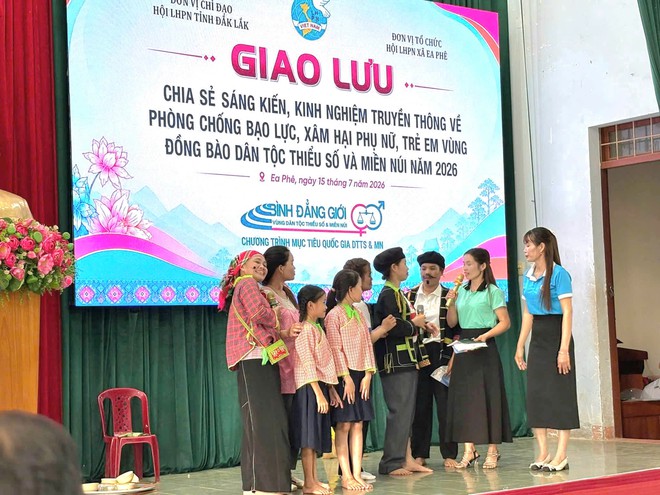 Đắk Lắk: Đổi mới hình thức truyền thông về bình đẳng giới tại vùng đồng bào dân tộc thiểu số- Ảnh 4.