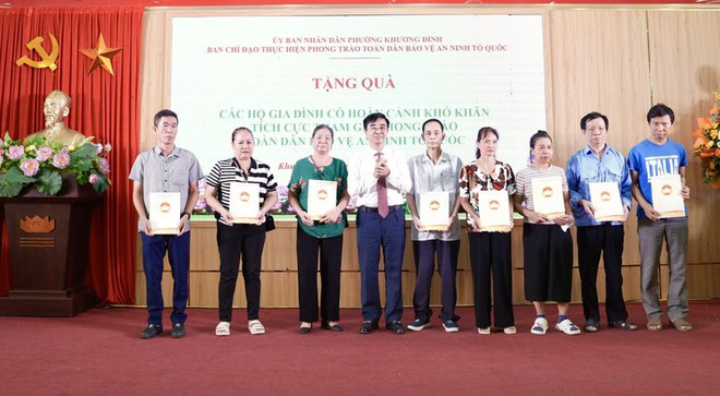 Hà Nội: Phường Khương Đình phát huy sức mạnh toàn dân bảo vệ an ninh Tổ quốc- Ảnh 4.