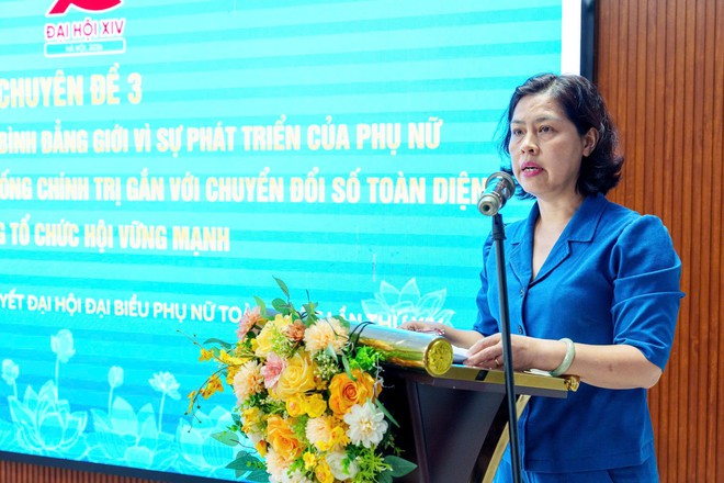 Phụ nữ Hà Nội đưa Nghị quyết Đại hội XIV vào cuộc sống bằng những hành động cụ thể- Ảnh 5.