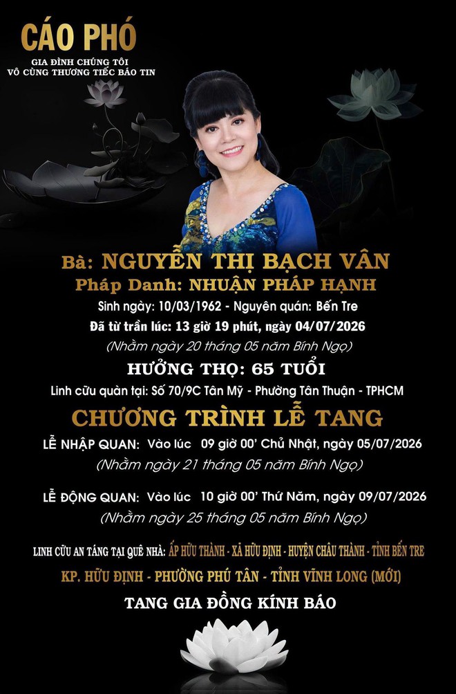 Nghệ sĩ Bạch Vân - Vợ NSND Tạ Minh Tâm qua đời, khép lại chuyện tình gần 40 năm- Ảnh 2.