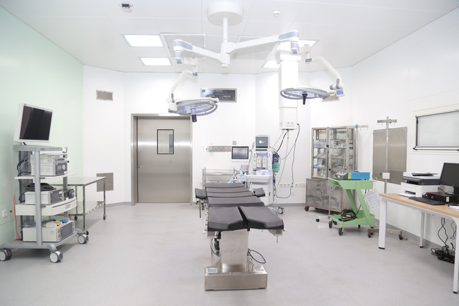 Bộ trưởng Y tế kiểm tra công tác chuẩn bị tại Bệnh viện Hữu nghị Việt Đức cơ sở Ninh Bình- Ảnh 1.