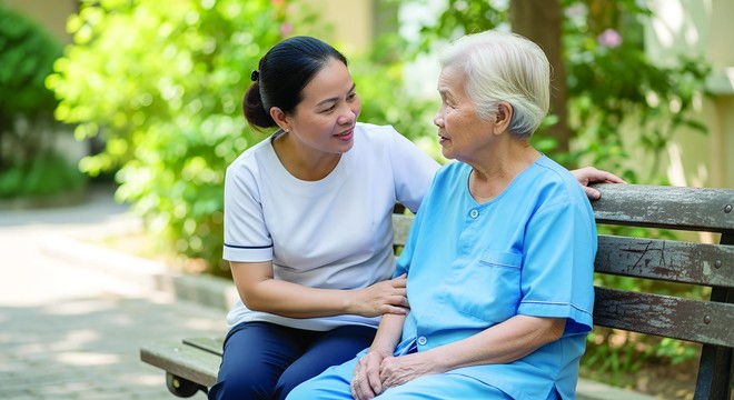 Kiên trì với nghề chăm sóc thuê- Ảnh 2.