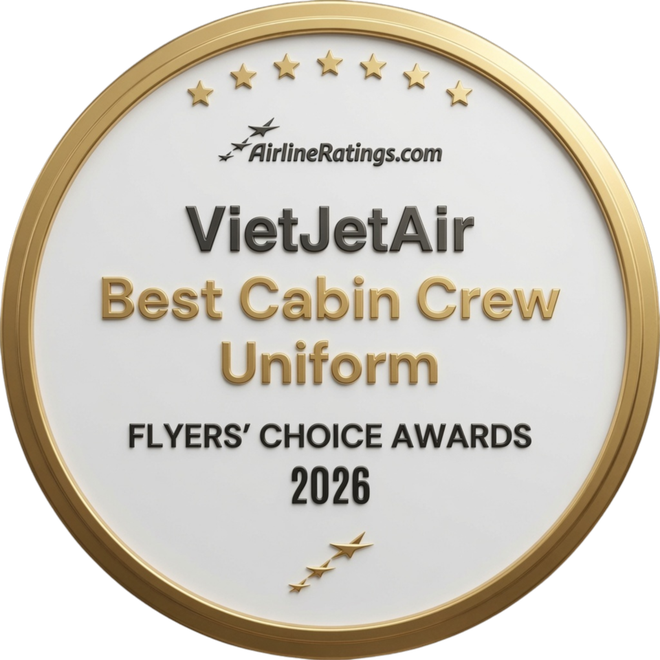 Vietjet được hành khách toàn cầu bình chọn “Hãng hàng không được yêu thích” và “Đồng phục tiếp viên đẹp nhất” - Ảnh 11.