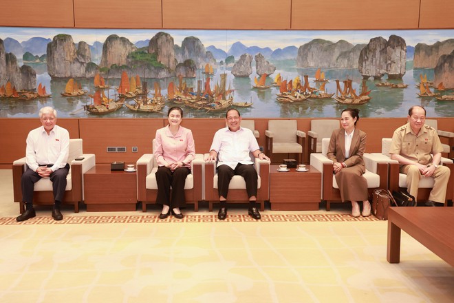 Gặp mặt đại biểu Quốc hội khóa XVI thuộc khối Mặt trận: Phát huy trí tuệ và trách nhiệm đại diện Nhân dân- Ảnh 3.