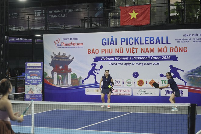 Khai mạc Giải Pickleball Báo Phụ nữ Việt Nam mở rộng năm 2026- Ảnh 13.