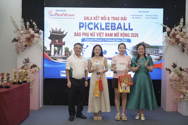 Bế mạc, trao giải Giải Pickleball Báo Phụ nữ Việt Nam mở rộng 2026 - Ảnh 7.