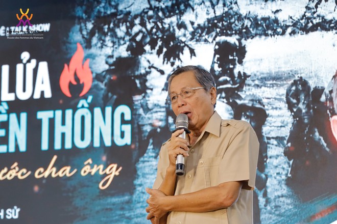 "Thắp lửa truyền thống - Tiếp bước cha ông": Gặp gỡ những nhân chứng lịch sử viết nên huyền thoại - Ảnh 4.