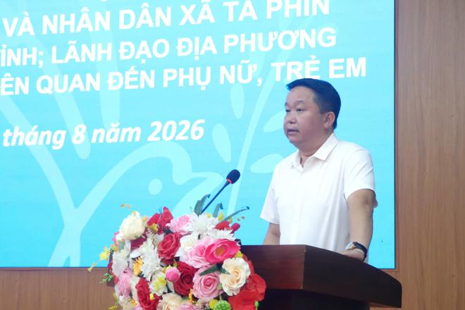Hội LHPN tỉnh Lào Cai tổ chức đối thoại với hội viên phụ nữ tại xã Tả Phìn- Ảnh 1.