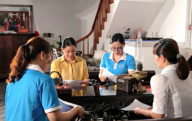 Khi phụ nữ vùng quê thuốc lào cùng nhau nói không với khói thuốc - Ảnh 6.